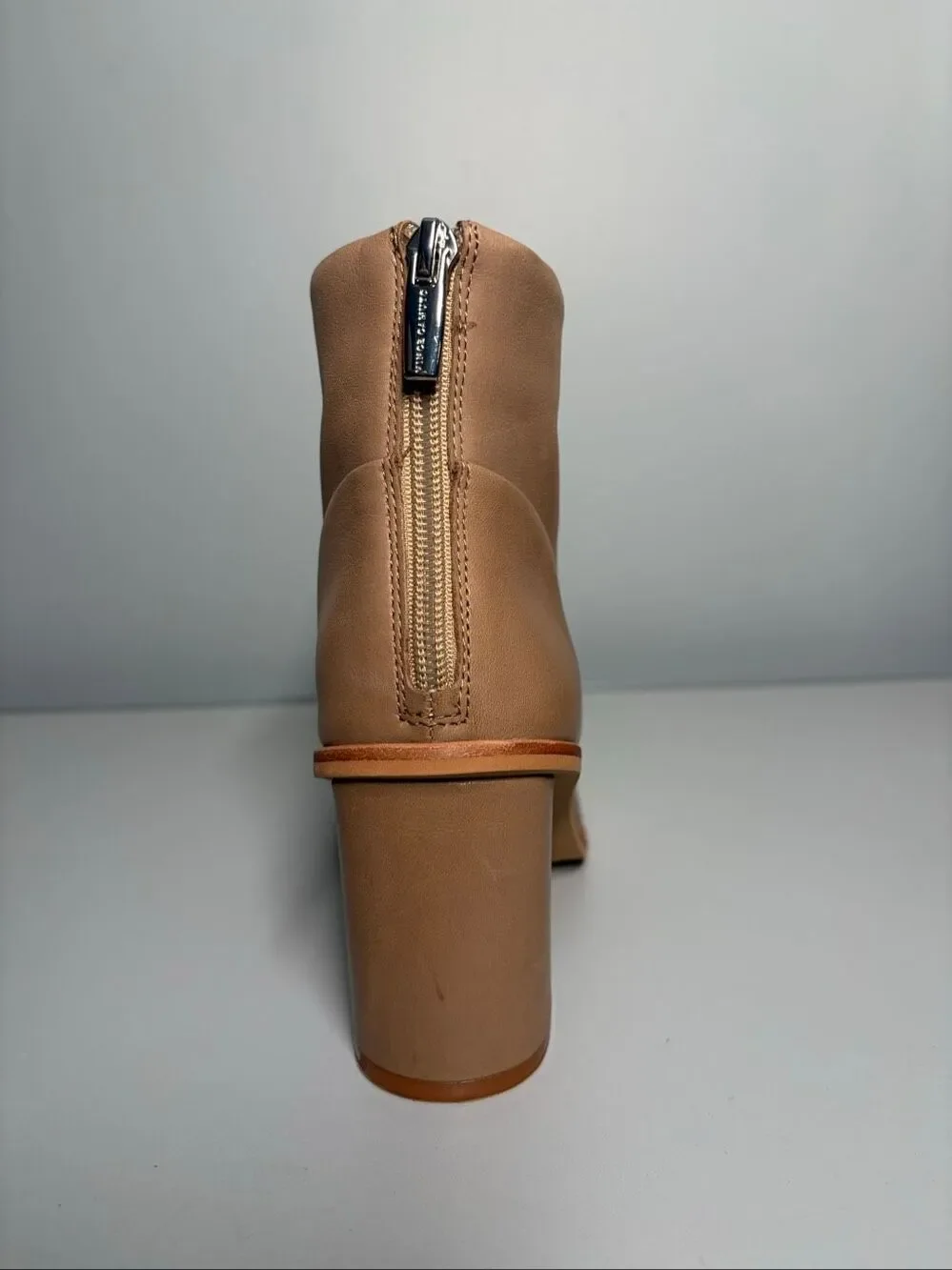 Vince Camuto Tan Open Toe Heels Bebinder Women’s Size 7M NEW WITH BOX